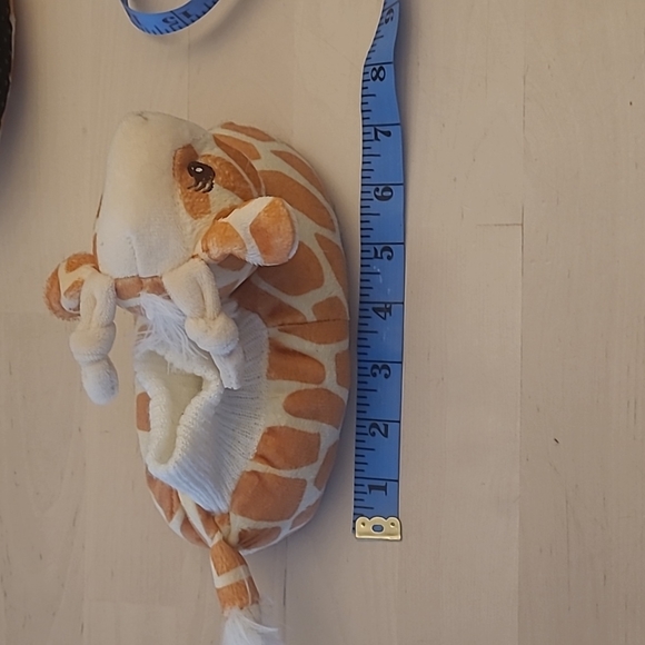 NWOT Yankee Toybox Giraffe Kids Slippers Toddler Size 7-8 - Picture 10 of 14